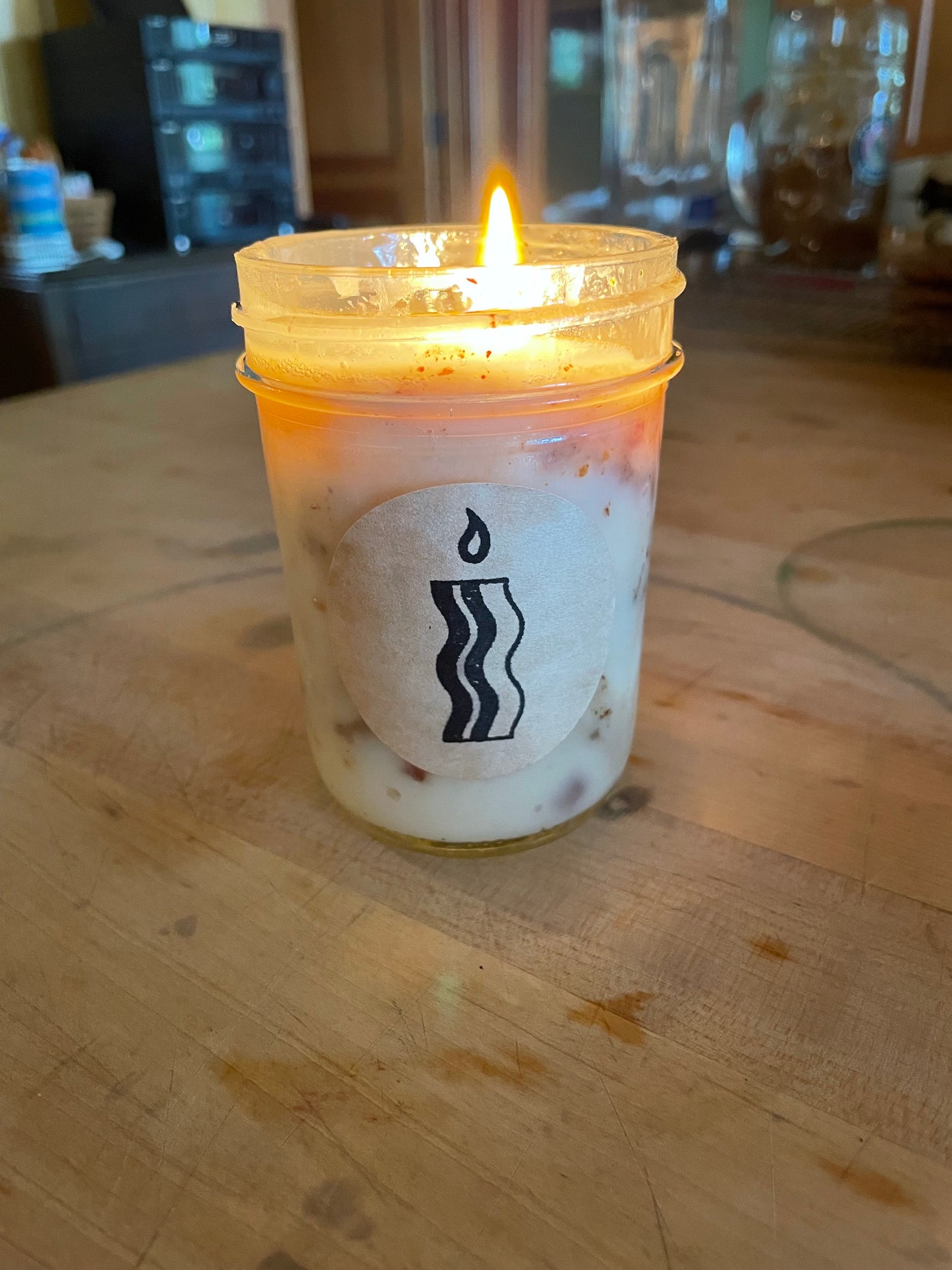 Bacon Fat Candle Kit