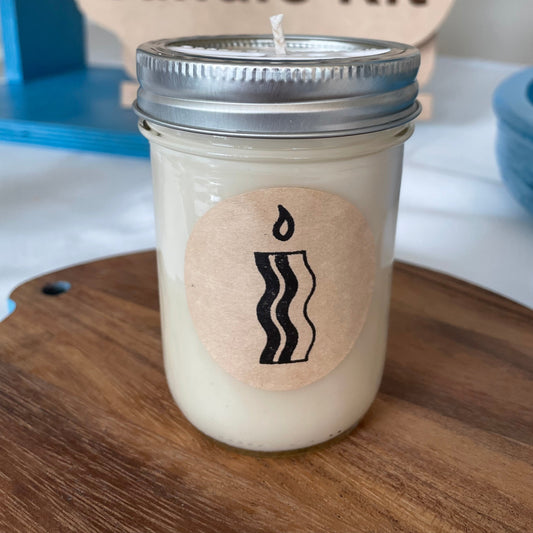 Bacon Fat Candle Kit